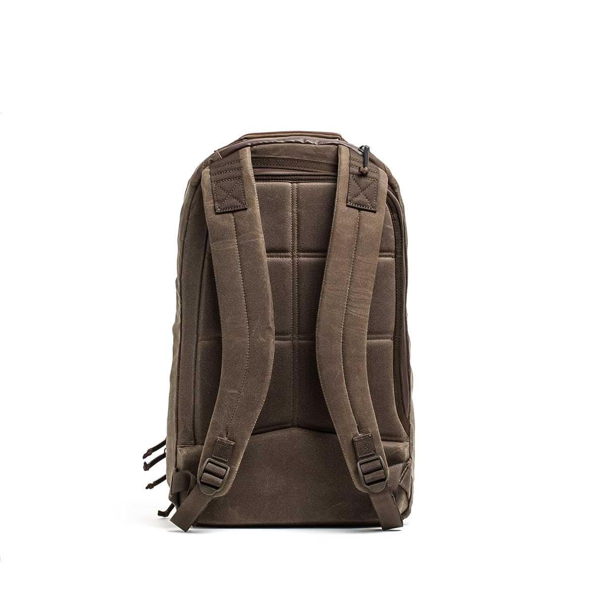 Double Compartment Bullet Ruck - Heritage Waxed Canvas - 18L - Image 18