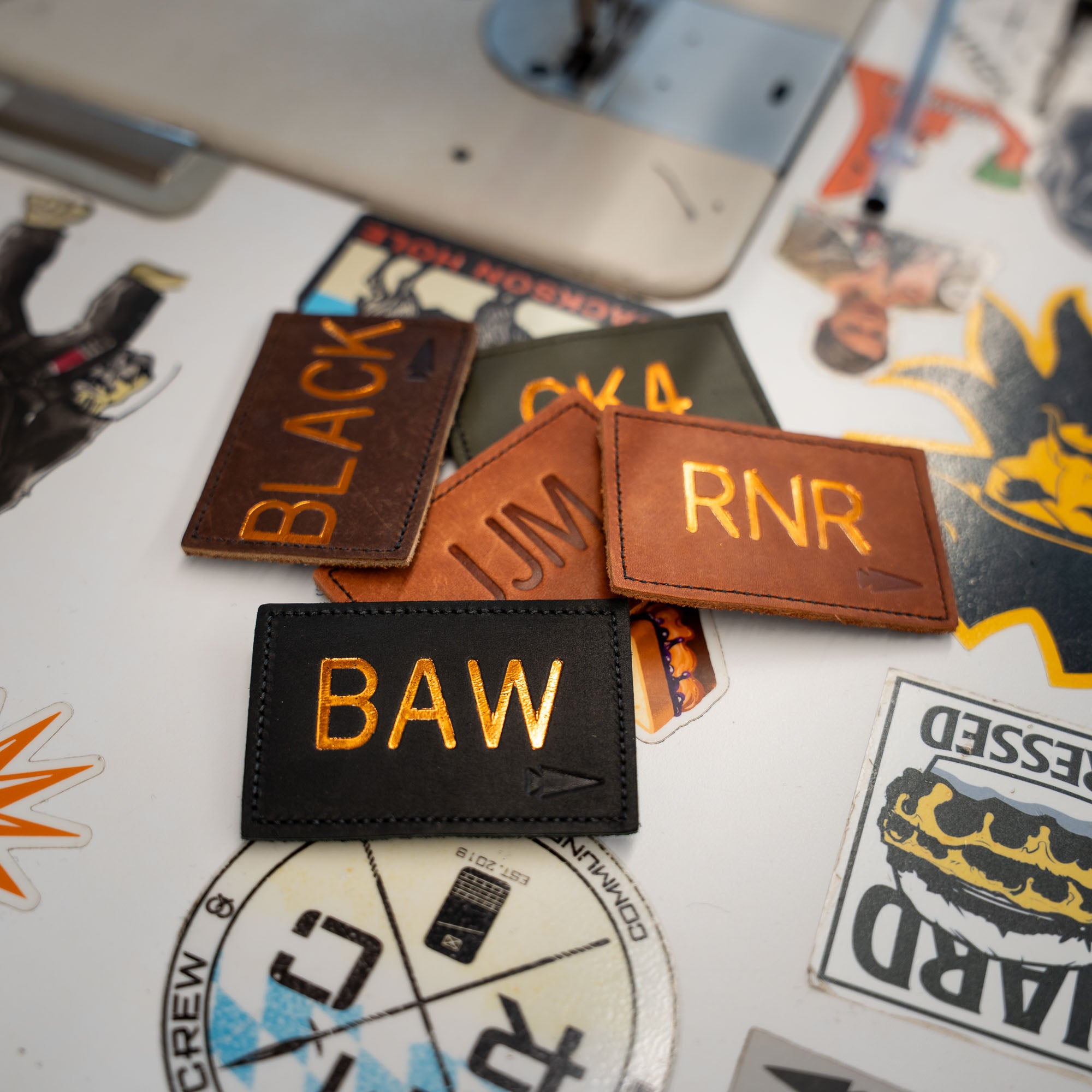 Patch - Custom Leather Monogram - Image 4