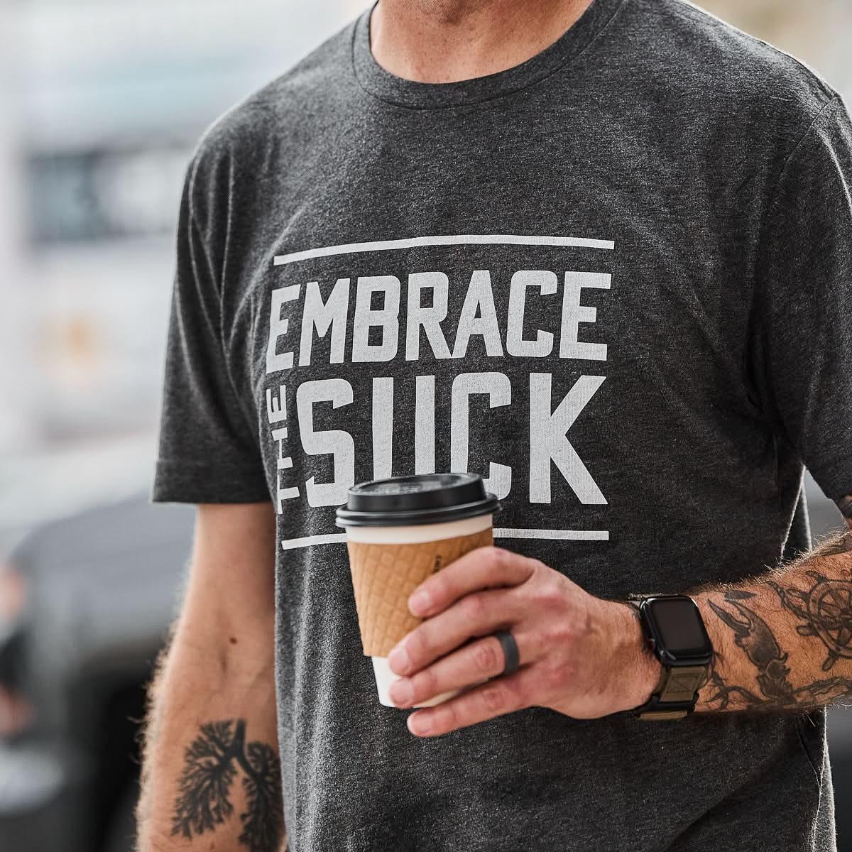Embrace the Suck Tee - Tri-BlendX - Image 10