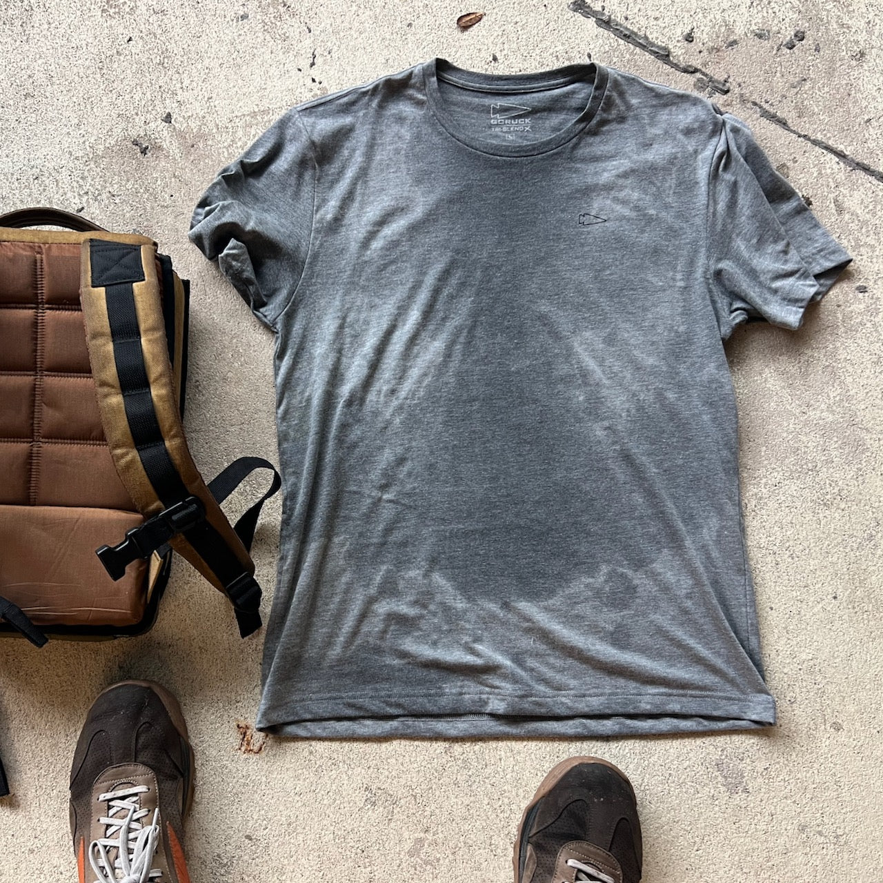 Subtle Spearhead Tee - Unisex Tri-BlendX - Image 3