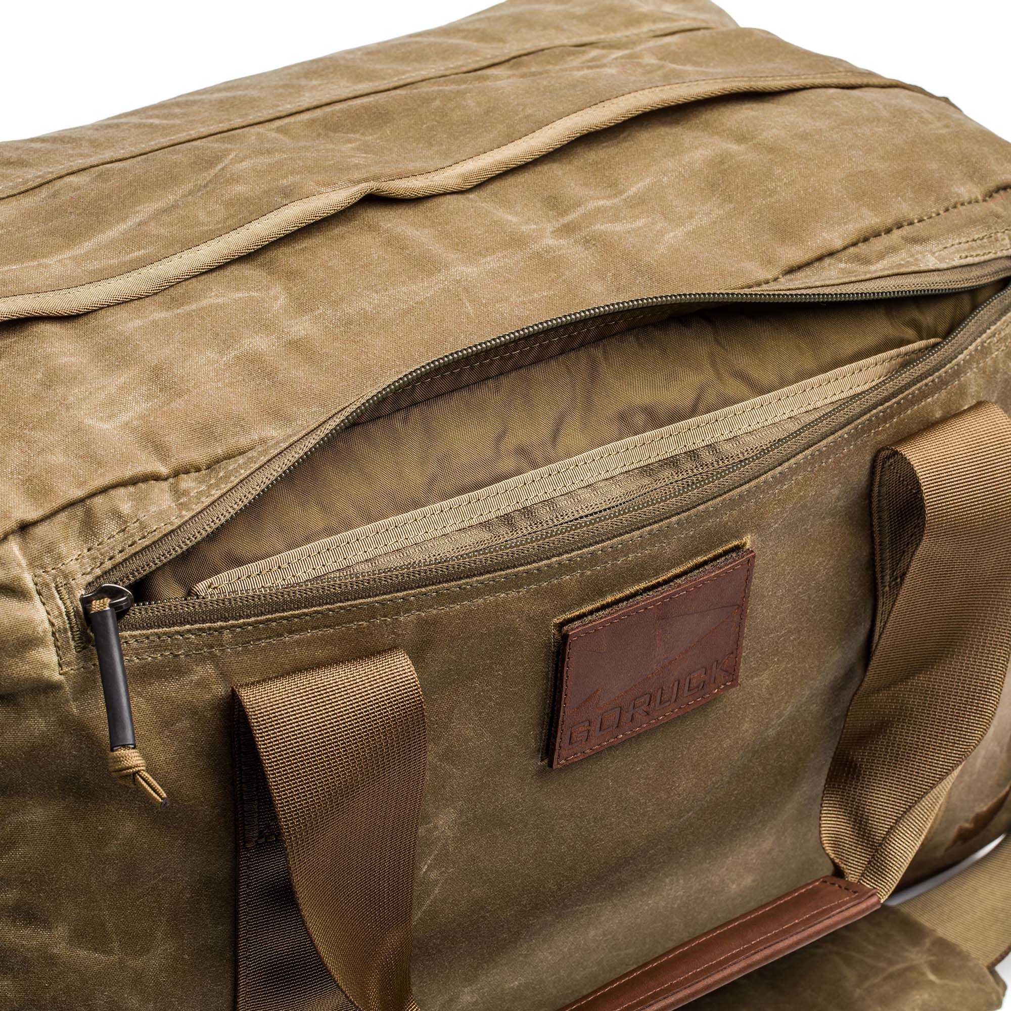 Kit Bag - Waxed Canvas - Image 6