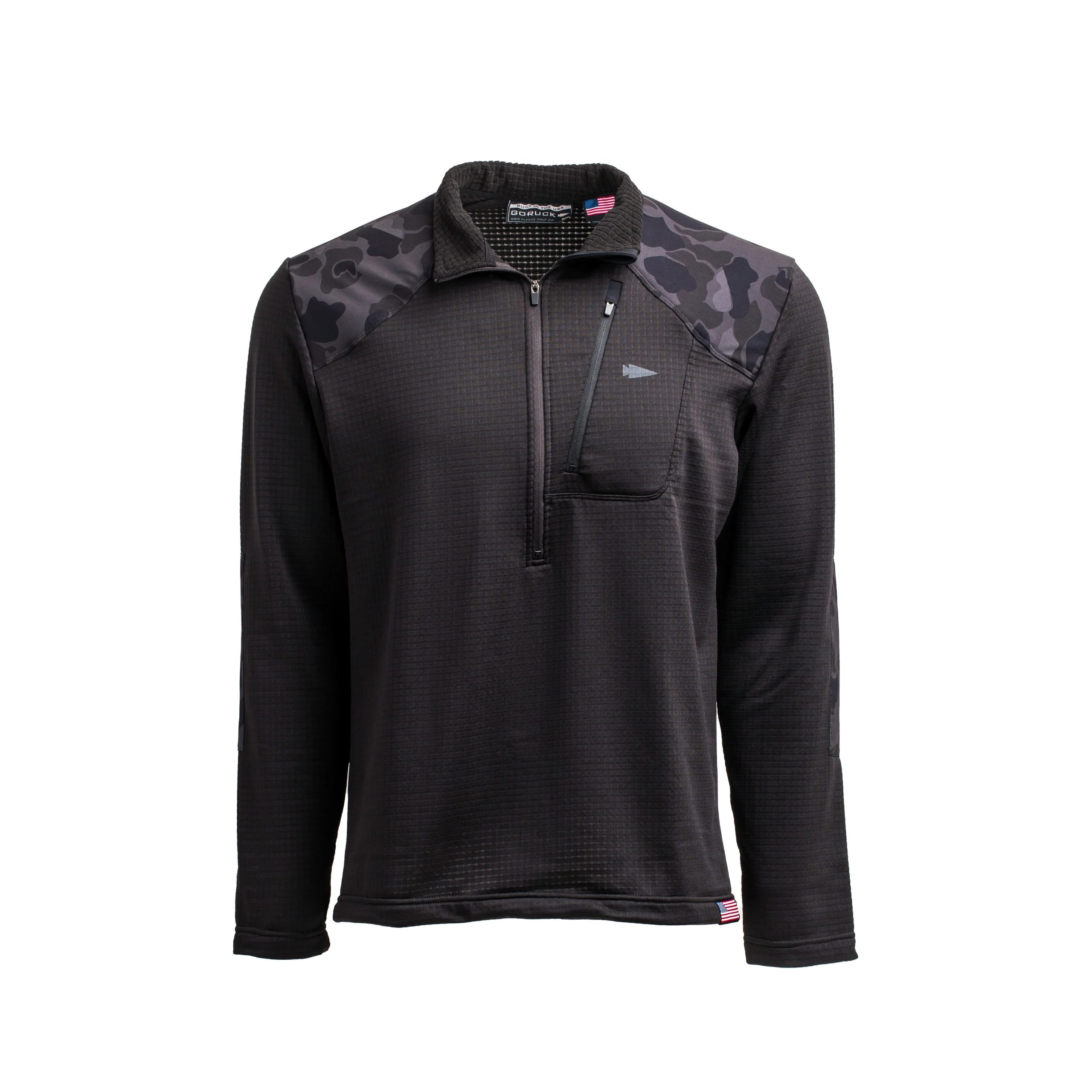 Men??s Half Zip - Polartec Grid Fleece - Image 2