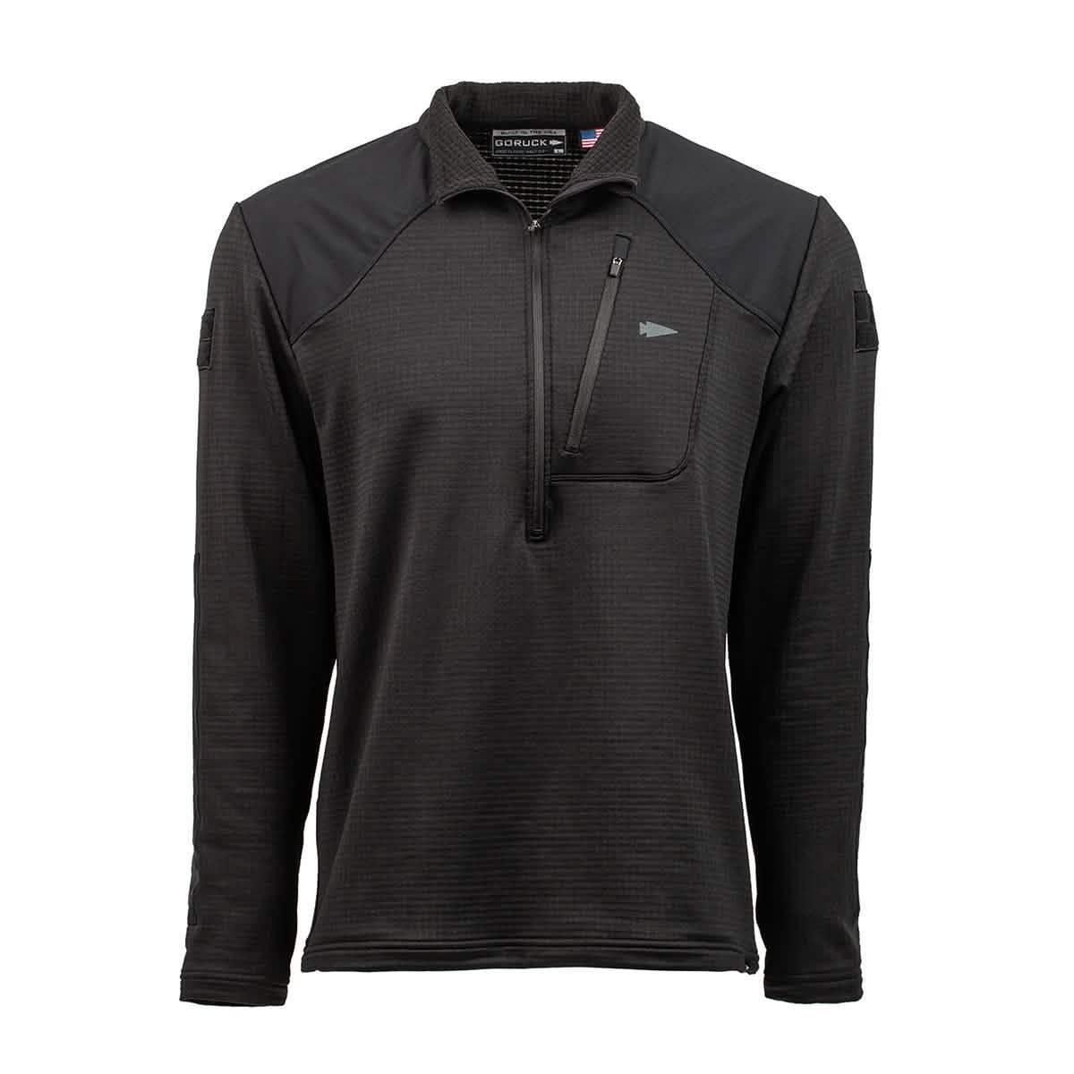 Men??s Half Zip - Polartec Grid Fleece - Image 6