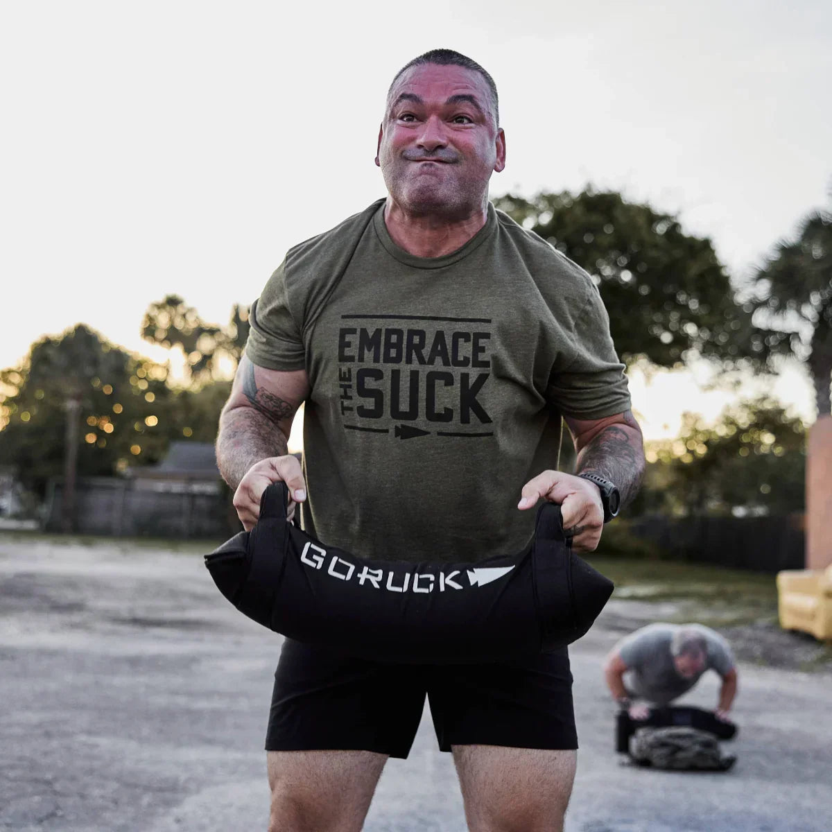 Embrace the Suck Tee - Tri-BlendX - Image 13