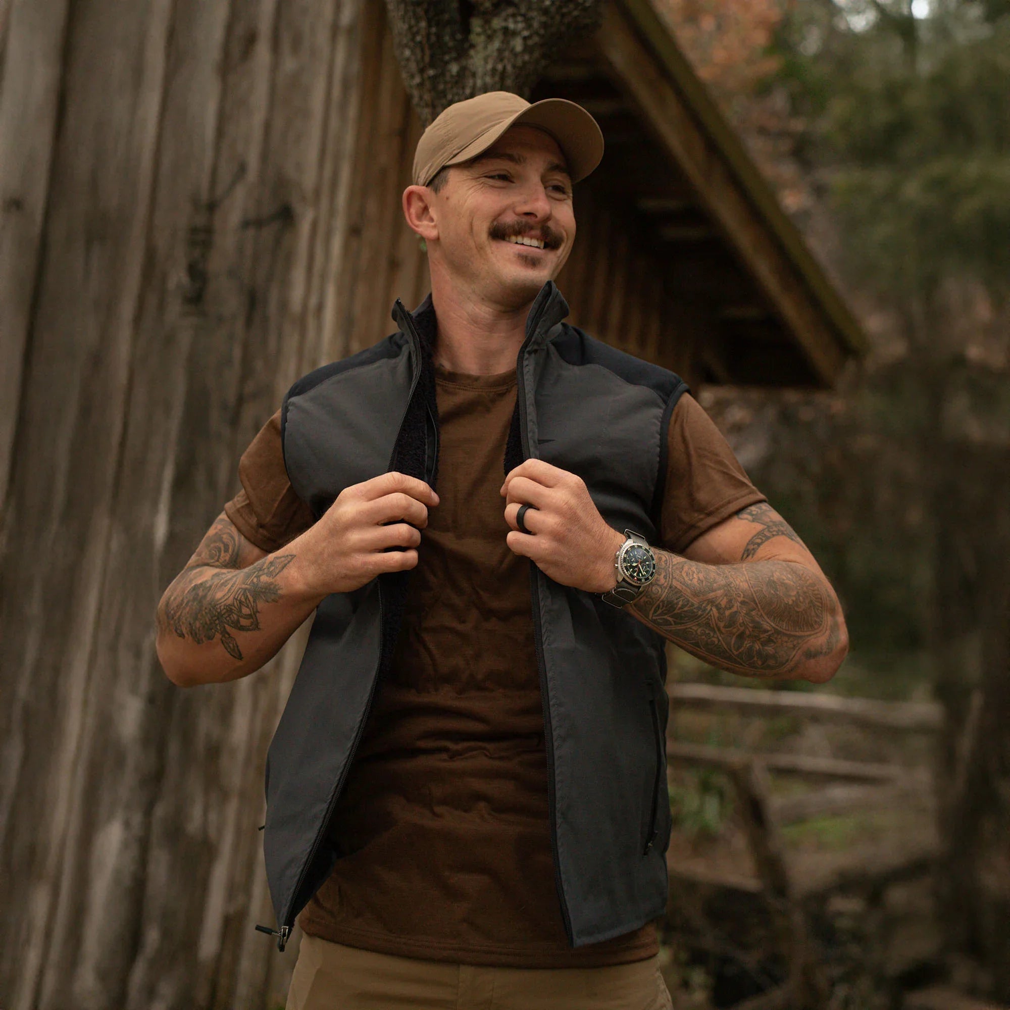 Men's Vest of Power - ToughDry? + Fleece - Image 12