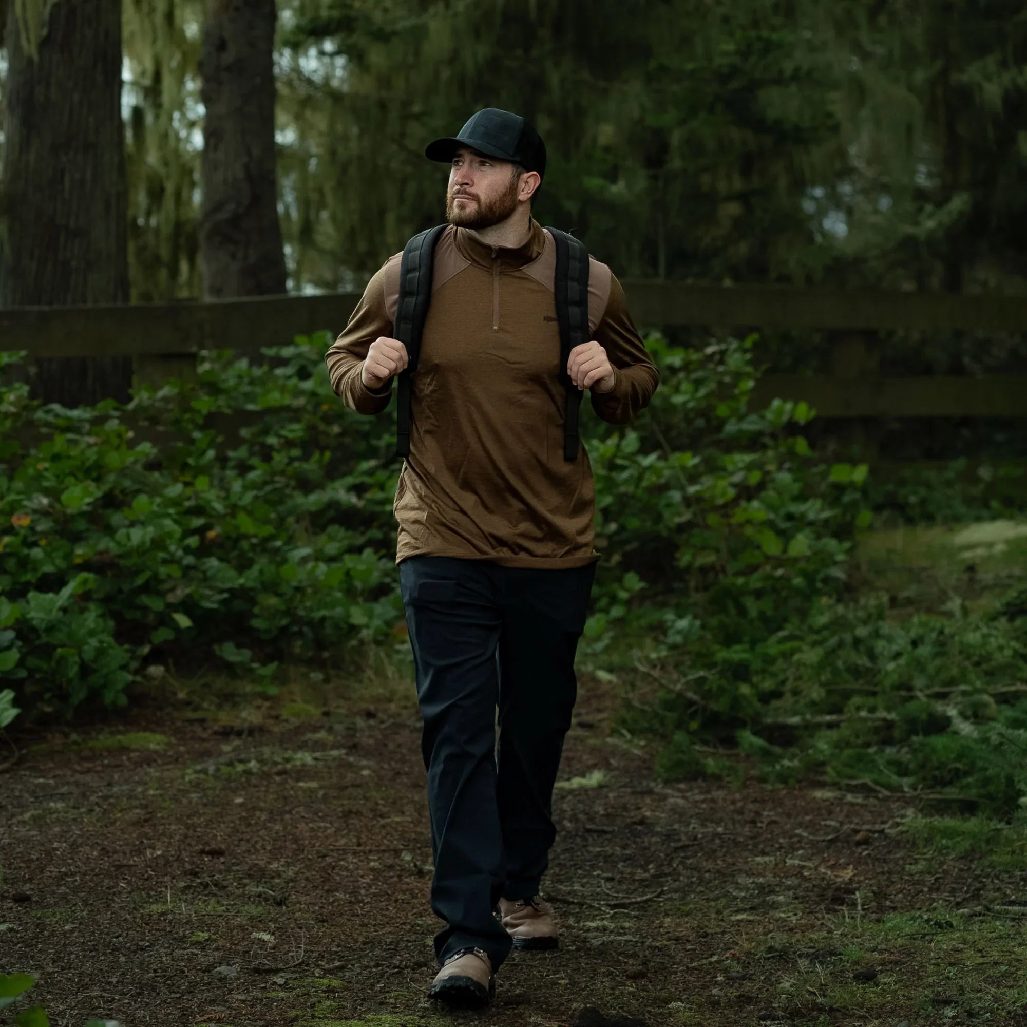 Men's Commando Quarter Zip - Merino Wool - Image 11