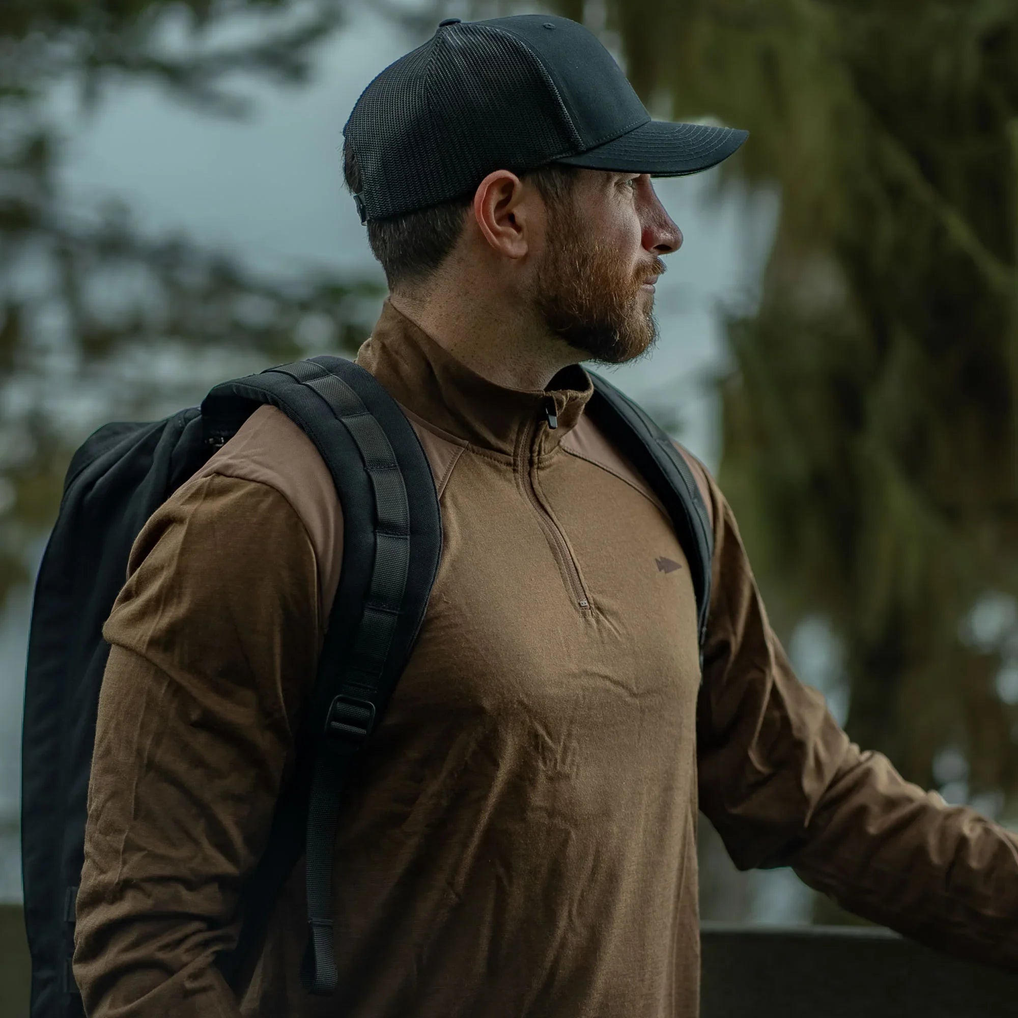 Men's Commando Quarter Zip - Merino Wool - Image 14