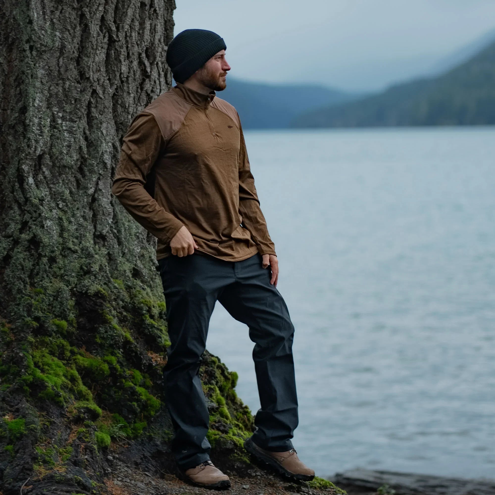 Men's Commando Quarter Zip - Merino Wool - Image 12