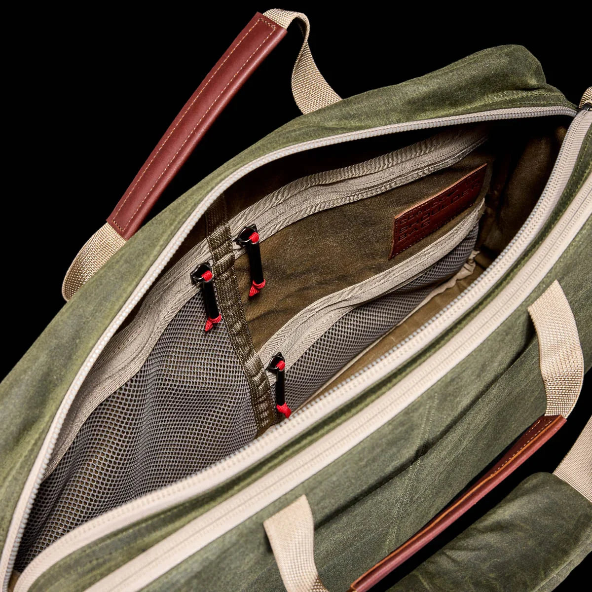 Shoulder Bag - Waxed Canvas - Image 19