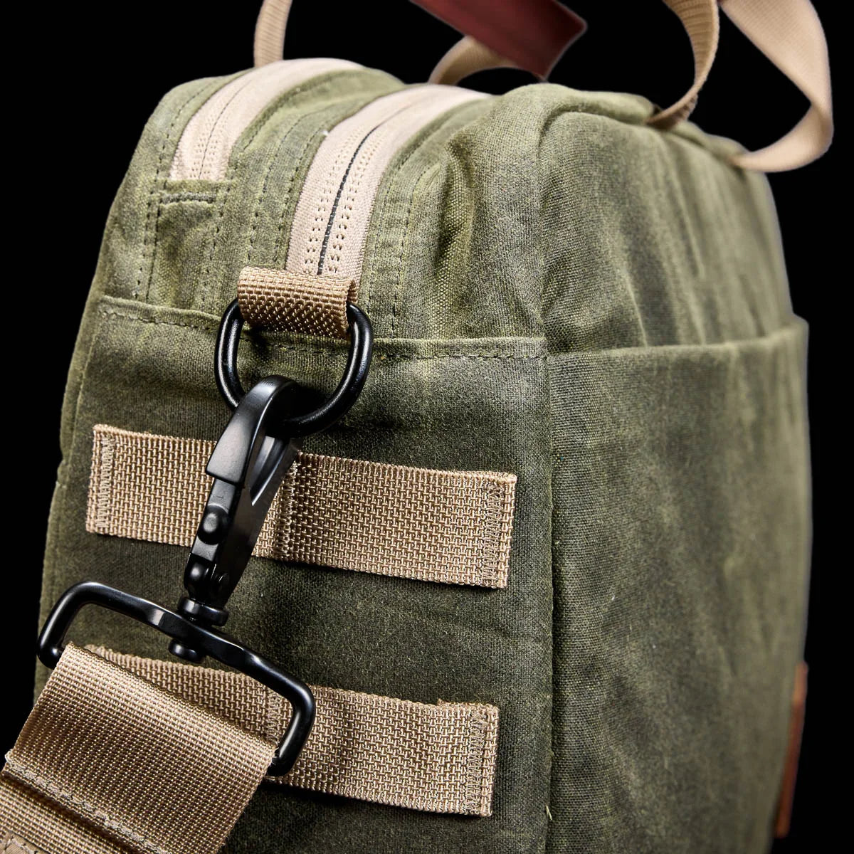Shoulder Bag - Waxed Canvas - Image 21