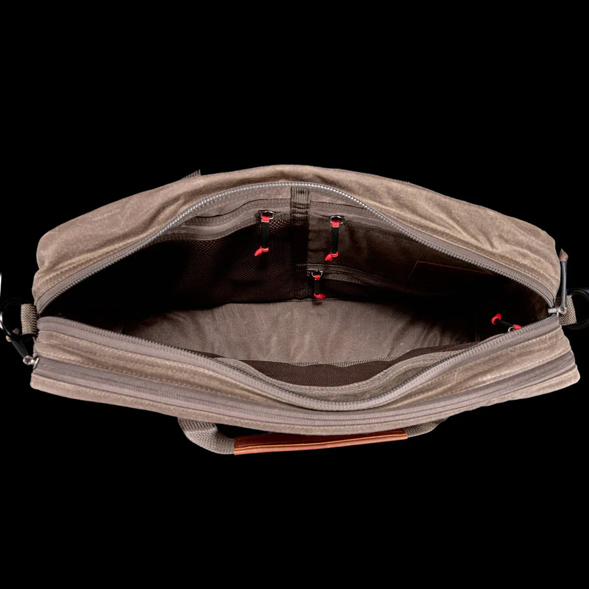 Shoulder Bag - Waxed Canvas - Image 11
