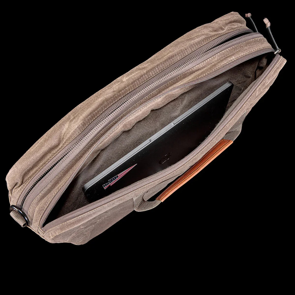 Shoulder Bag - Waxed Canvas - Image 13