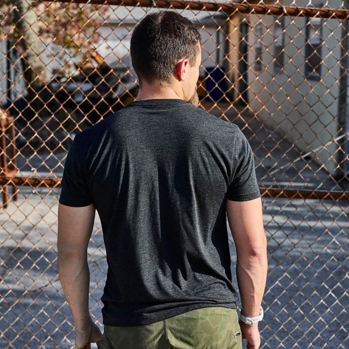 Subtle Spearhead Tee - Unisex Tri-BlendX - Image 8