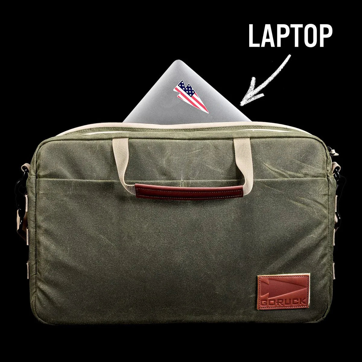 Shoulder Bag - Waxed Canvas - Image 18