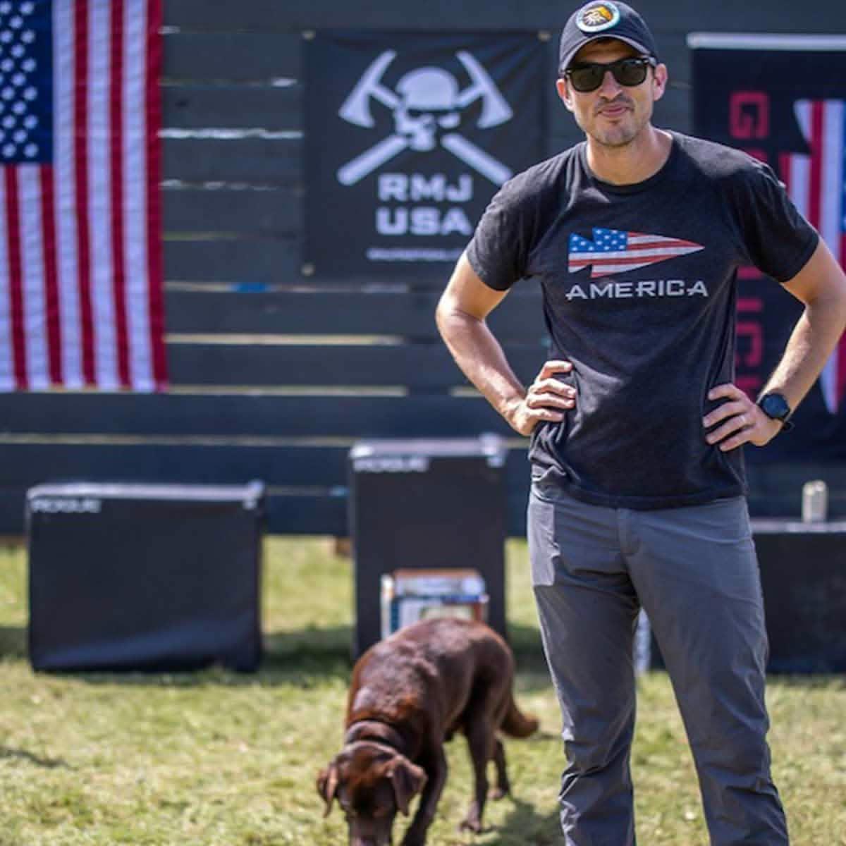 America Tee - Tri-BlendX - Image 4