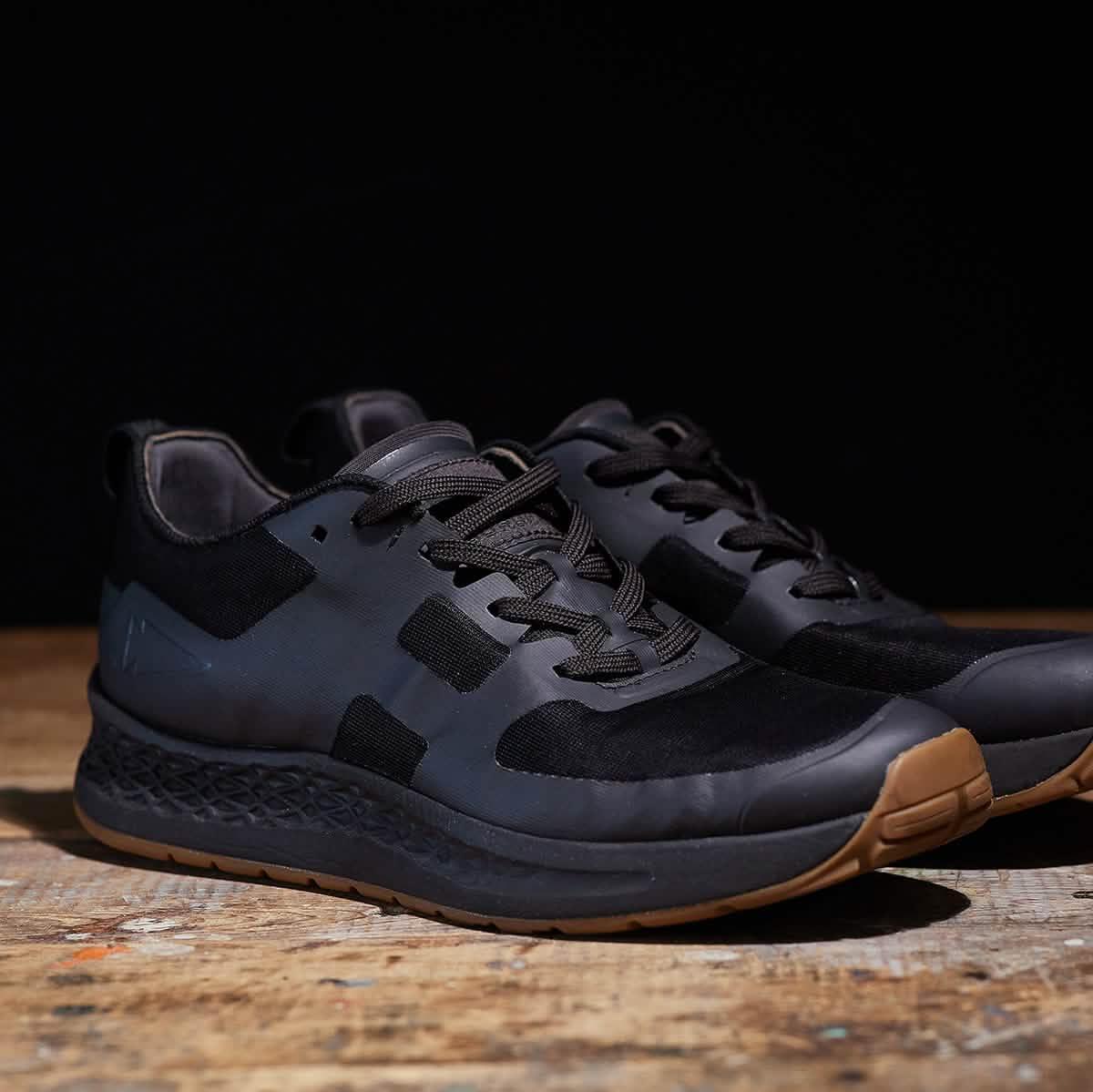 Women's Rough Runner - Black + Gum - Image 2