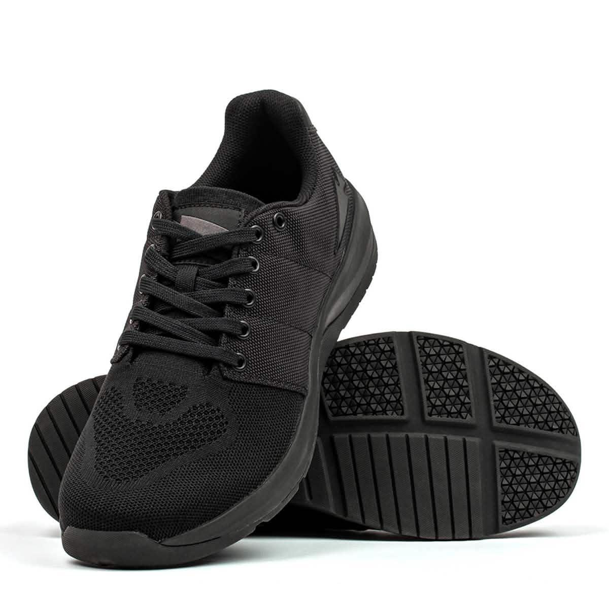 Men's Ballistic Trainers - Blackout w/ Black Reflective Spearhead - Image 8