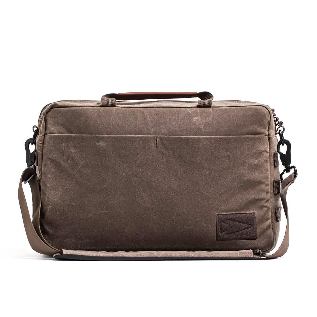 Shoulder Bag - Waxed Canvas - Image 14
