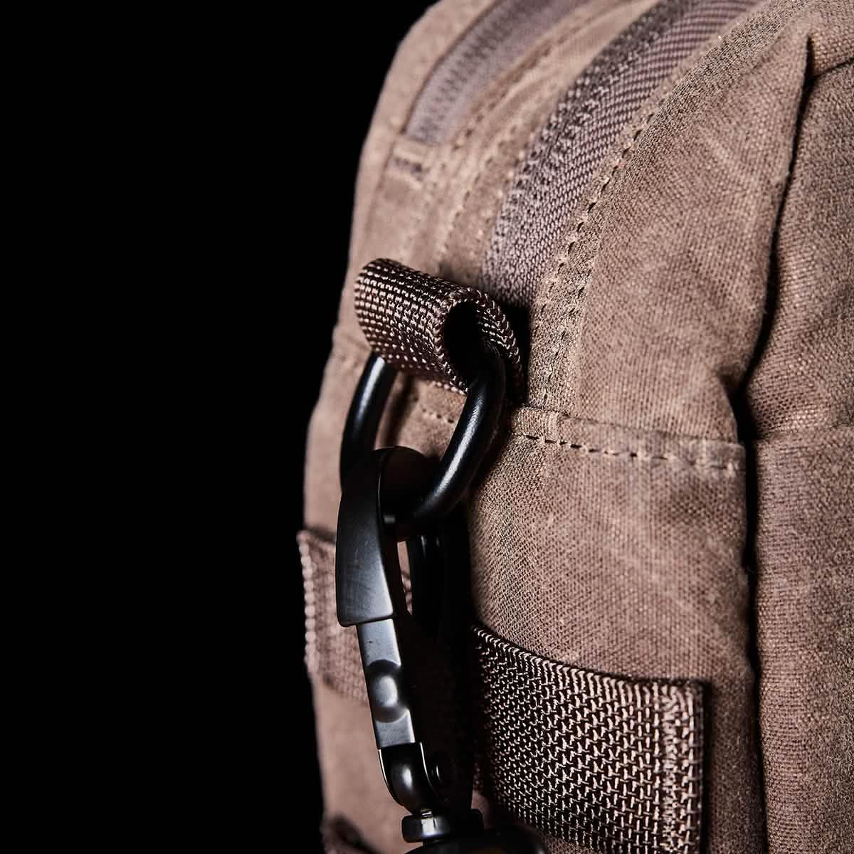 Shoulder Bag - Waxed Canvas - Image 5