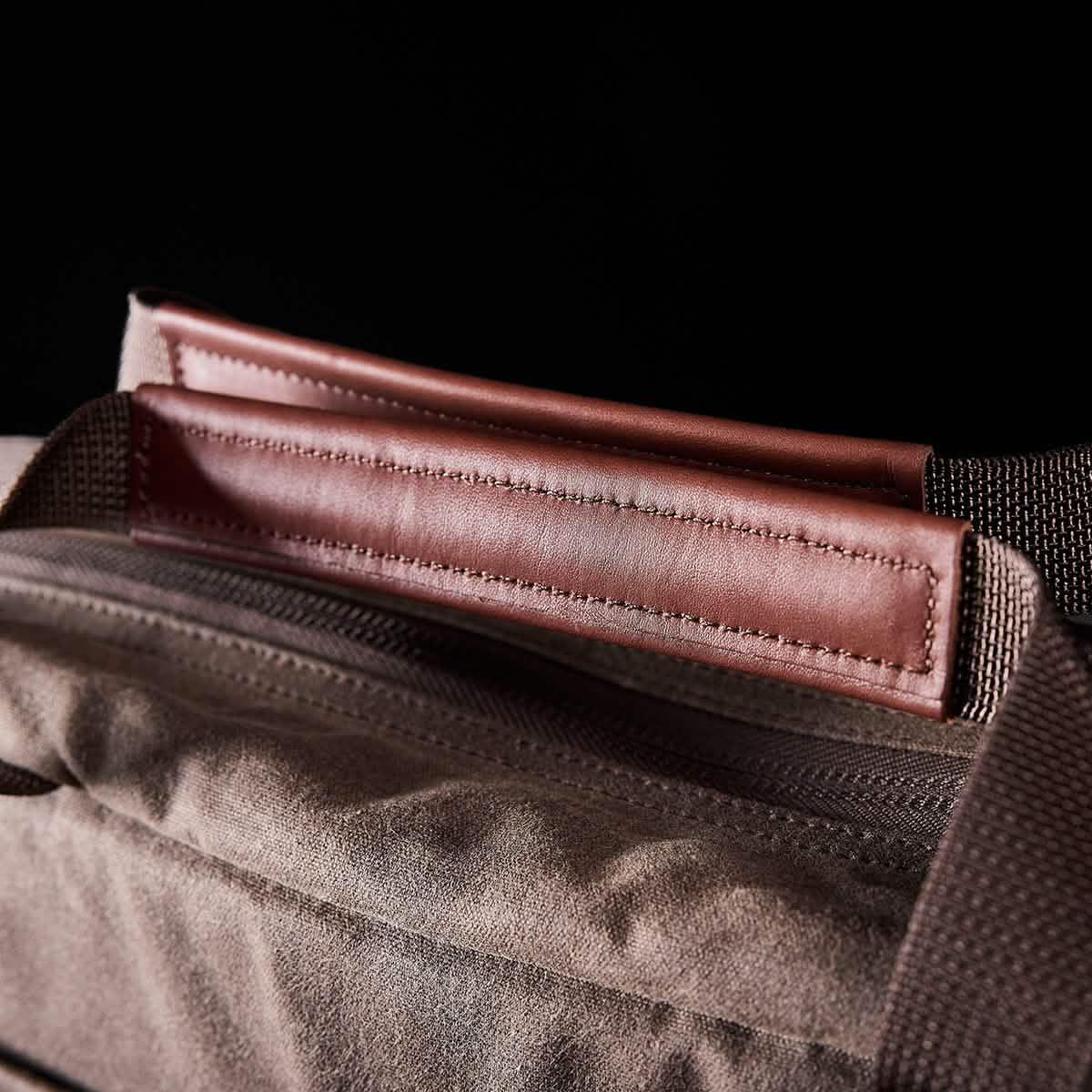 Shoulder Bag - Waxed Canvas - Image 6